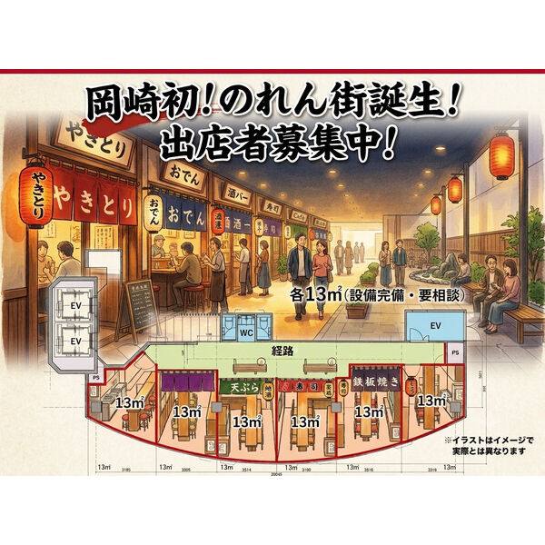 201ビル　暖簾街　櫓 伍号室 間取り図