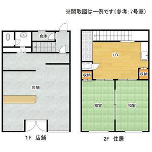 ひろば一本木 10号室号室 間取り図