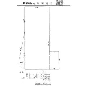 高浜市二池町6丁目貸倉庫 1号室 間取り図