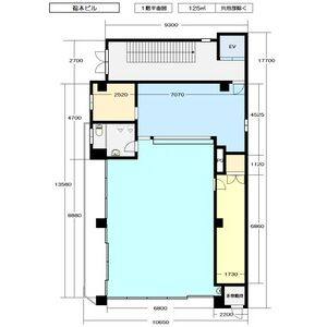 福本ビル 号室 間取り図