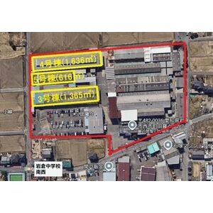 岩倉市西市町大型倉庫団地 4号棟号室 間取り図