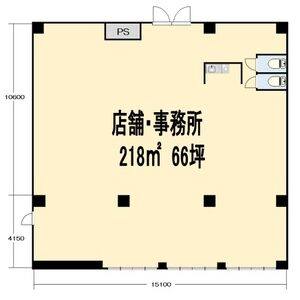 MELROSE 1F号室 間取り図