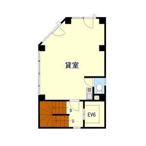 セントラル広小路ビル 4F号室 間取り図