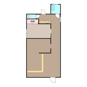 御幸本町貸店舗 1号室 間取り図
