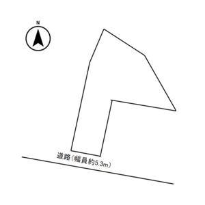 愛西市日置町貸地 号室 間取り図