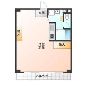 ノイエ・シュトラッセ山木田ビル 間取り図