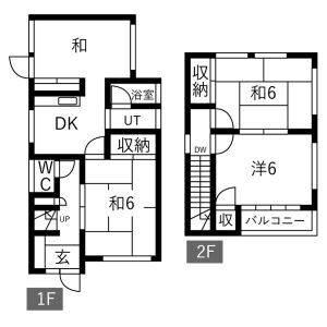 小牧市曙町 間取り図