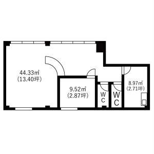 加藤様貸店舗 間取り図