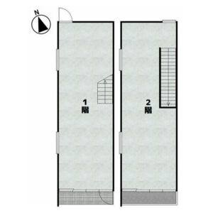 東山通二テナント 間取り図