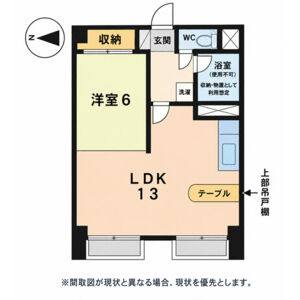 花車ビル中館 間取り図