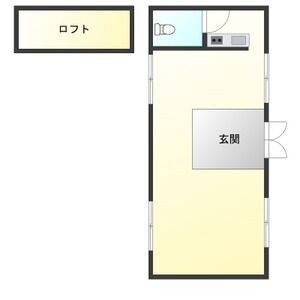 瀬戸市南ヶ丘町事務所付き貸地 間取り図