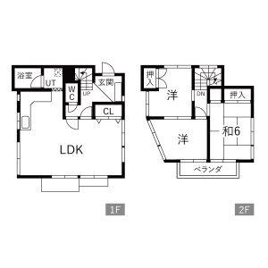 千種区光が丘のお家 間取り図