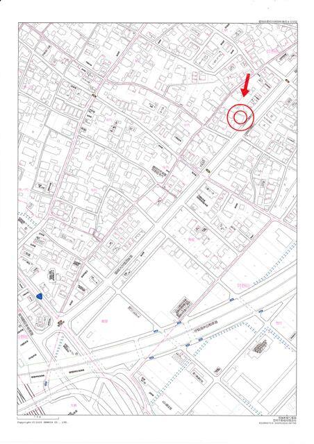 貸地（豊明市阿野町東阿野） 間取り図