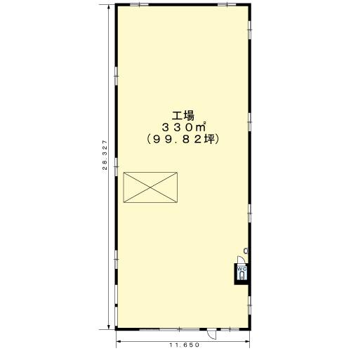 丹陽町外崎字久古工場２ 間取り図