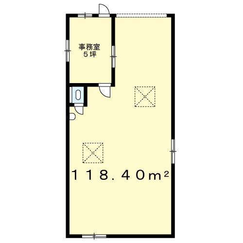 気噴町北２丁目１６３工場 間取り図